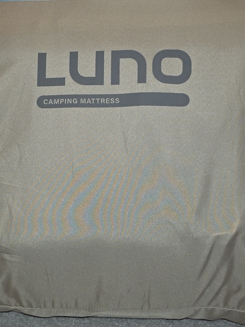 Luno Tan Camping Mattress Cover - Protective Travel Slip